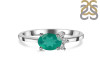 Green Onyx & White Topaz Ring GRO-RDR-435.