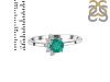 Green Onyx & White Topaz Ring GRO-RDR-437.