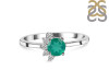 Green Onyx & White Topaz Ring GRO-RDR-437.