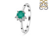 Green Onyx & White Topaz Ring GRO-RDR-437.