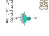 Green Onyx & White Topaz Ring GRO-RDR-454.
