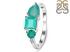 Green Onyx & White Topaz Ring GRO-RDR-455.
