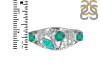 Green Onyx & White Topaz Ring GRO-RDR-459.