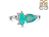 Green Onyx & White Topaz Ring GRO-RDR-464.