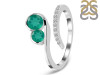 Green Onyx & White Topaz Ring GRO-RDR-470.