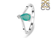 Green Onyx & White Topaz Ring GRO-RR-374.