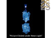 Petroleum Herkimer Diamond Pendant-2SP HDP-1-140