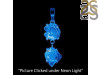Petroleum Herkimer Diamond Pendant-2SP HDP-1-156