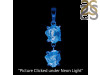 Petroleum Herkimer Diamond Pendant-2SP HDP-1-167