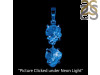 Petroleum Herkimer Diamond Pendant-2SP HDP-1-170