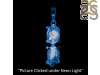 Petroleum Herkimer Diamond Pendant-2SP HDP-1-171