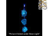 Petroleum Herkimer Diamond Pendant-2SP HDP-1-22