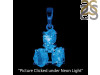 Petroleum Herkimer Diamond Pendant-2SP HDP-1-63