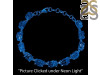 Petroleum Herkimer Diamond Rough Bracelet-BSL HDP-11-1