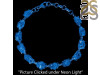 Petroleum Herkimer Diamond Rough Bracelet-BSL HDP-11-7