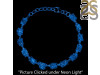 Petroleum Herkimer Diamond Rough Bracelet-BSL HDP-11-70