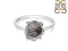 Petroleum Herkimer Diamond Rough Ring-R-Size-7 HDP-2-14