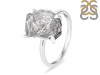 Petroleum Herkimer Diamond Rough Ring-R-Size-7 HDP-2-16