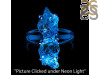 Petroleum Herkimer Diamond Rough Ring-R-Size-10 HDP-2-171