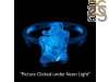 Petroleum Herkimer Diamond Rough Ring-R-Size-7 HDP-2-18