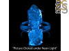Petroleum Herkimer Diamond Rough Ring-R-Size-7 HDP-2-180
