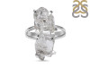 Petroleum Herkimer Diamond Rough Ring-R-Size-7 HDP-2-186