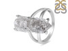 Petroleum Herkimer Diamond Rough Ring-R-Size-8 HDP-2-191