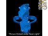 Petroleum Herkimer Diamond Rough Ring-R-Size-8 HDP-2-193