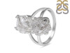 Petroleum Herkimer Diamond Rough Ring-R-Size-8 HDP-2-194