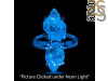 Petroleum Herkimer Diamond Rough Ring-R-Size-8 HDP-2-196