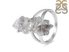 Petroleum Herkimer Diamond Rough Ring-R-Size-8 HDP-2-200