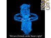 Petroleum Herkimer Diamond Rough Ring-R-Size-8 HDP-2-201