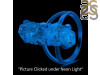 Petroleum Herkimer Diamond Rough Ring-R-Size-8 HDP-2-202
