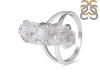 Petroleum Herkimer Diamond Rough Ring-R-Size-8 HDP-2-202