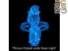 Petroleum Herkimer Diamond Rough Ring-R-Size-8 HDP-2-202