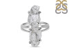 Petroleum Herkimer Diamond Rough Ring-R-Size-8 HDP-2-202