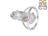 Petroleum Herkimer Diamond Rough Ring-R-Size-8 HDP-2-203