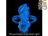Petroleum Herkimer Diamond Rough Ring-R-Size-8 HDP-2-204