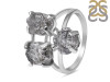 Petroleum Herkimer Diamond Rough Ring-R-Size-9 HDP-2-212
