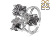 Petroleum Herkimer Diamond Rough Ring-R-Size-5 HDP-2-214