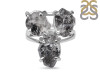 Petroleum Herkimer Diamond Rough Ring-R-Size-5 HDP-2-214