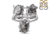 Petroleum Herkimer Diamond Rough Ring-R-Size-6 HDP-2-216