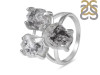 Petroleum Herkimer Diamond Rough Ring-R-Size-6 HDP-2-217