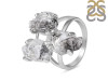 Petroleum Herkimer Diamond Rough Ring-R-Size-6 HDP-2-220