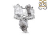 Petroleum Herkimer Diamond Rough Ring-R-Size-6 HDP-2-220