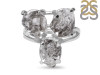 Petroleum Herkimer Diamond Rough Ring-R-Size-6 HDP-2-222