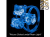 Petroleum Herkimer Diamond Rough Ring-R-Size-6 HDP-2-223