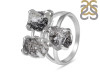 Petroleum Herkimer Diamond Rough Ring-R-Size-6 HDP-2-223