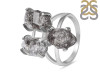 Petroleum Herkimer Diamond Rough Ring-R-Size-8 HDP-2-225