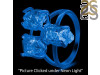 Petroleum Herkimer Diamond Rough Ring-R-Size-8 HDP-2-227